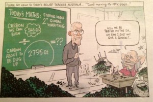 Bill McKibben's Do The Math tour in Australia ©Canberra Times